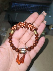 Charming Beaded Bracelet with Charms
