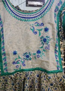 Beautiful Embroidered Ethnic Gown