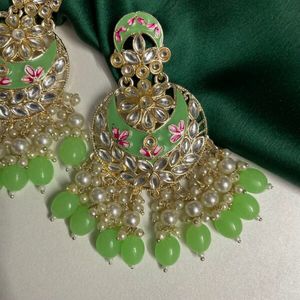 Manmohak Meenakari Earrings(Pack Of 1)
