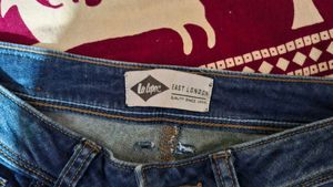 Lee Cooper Distressed Skinny Blue Denim Jeans