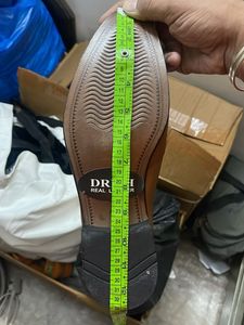 Tan Leather Wingtip Dress Shoes