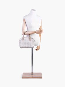 Chanel Beige Canvas Monogram Bag (Authenticated)