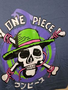💙 ONE PIECE Graphic Crop T-Shirt