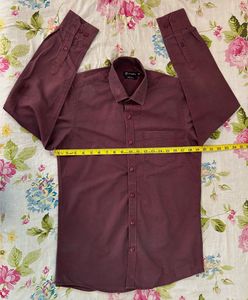 Men's Cotton Rich Formal Shirt (M)