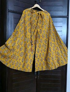 Stylish Yellow Printed Palazzo Pants