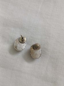 Elegant Oval Stone Earrings