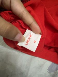 Red &amp; Black Star Long Sleeve baby tee