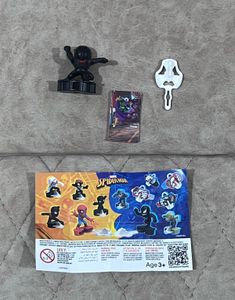Miles Spider-Man Toy Figures &amp; Cards Set
