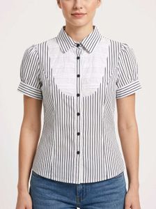 Classic Striped Button-Up shirt