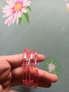 Set of Pink Bangles