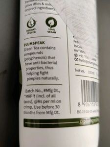 1+1 Plum Green Tea Face Wash with free delivery