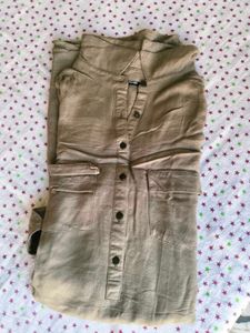 Stylish Khaki Shirt kurta