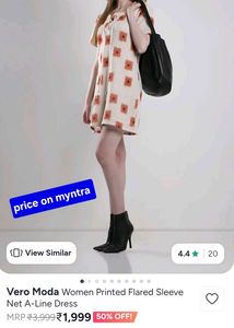 Vero Moda crochet dress