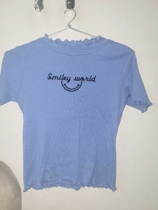 Cute Smiley World Baby Tee