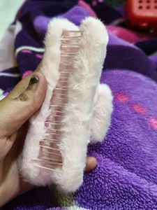 Fluffy Hair Claw Clip