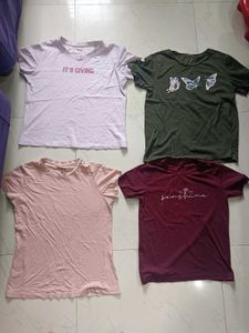Bundle of 4 Graphic T-shirt