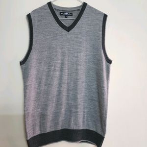 Grey Colored Men Sweater