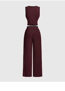 Chic Maroon Velvet Co-ord Set