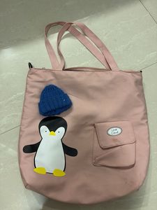 Cute Penguin Tote Bag