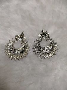 Oxidised Earrings