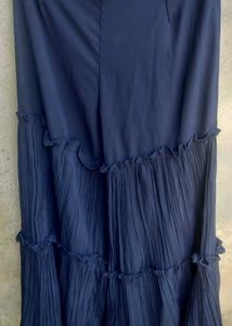 Embroidered Navy Blue garara set heavy