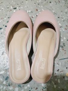 INC.5 Pink Slip-On Flats