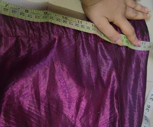 Vibrant Purple Embroidered Ethnic Skirt