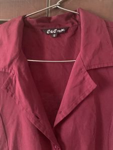 Aline Dress With Collars And Belt