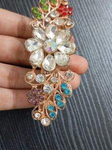 Elegant Rhinestone Hair Clips Set