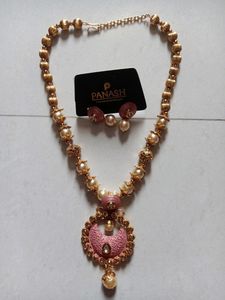 Pink Necklace Set