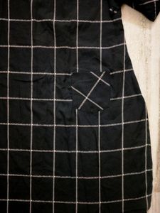 Off Shoulder Kurta With Pocket