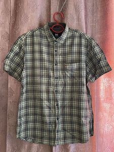 Men's Plaid Short Sleeve Shirt
