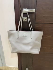 Coach Tote Bag - Light Grey
