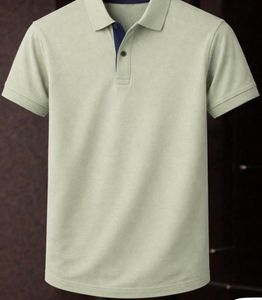 Men's Beige Polo T-Shirt