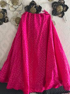 Vibrant Pink Ethnic lehnga