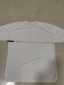 Sports plain white multipurpose t shirt