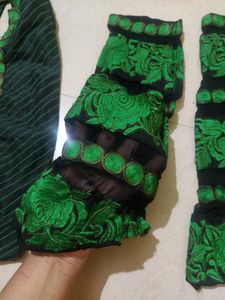 Embroidered Hand &amp;lace