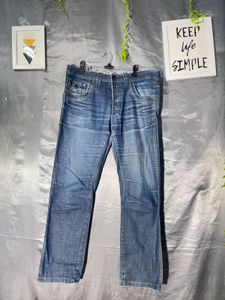 Men's Blue Wash Jeans