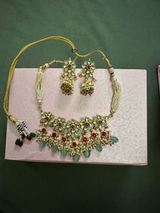 Designer Floral Necklace Set