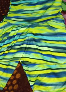 New Striped One Piece Swimsuit