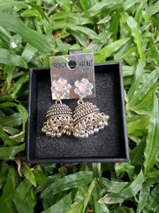 .⋆˚꩜｡Silver Jhumka.⋆˚꩜｡