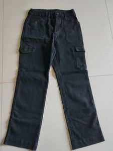 Cargo-like Denim Straight Pant with Multiple pocke
