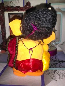 ganpatti bapa idol making with clay