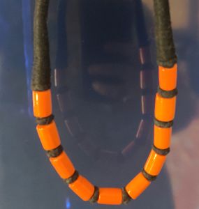 Porcelain Teibial/ Boho Necklace