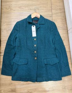 Teal Tweed Blazer - Fix Price No Bargain