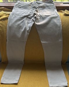 28 Waist Girls Beige / Cream Colour Denim Jeans