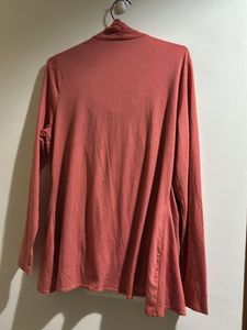 Top Coral Striped