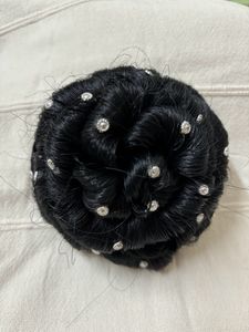 🆕Juda Bun with Stone (Synthetic)