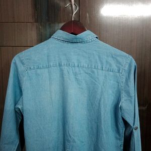 Denim Long Kurta For Women