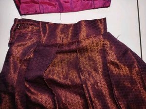 Elegant Maroon Lehenga Choli Set